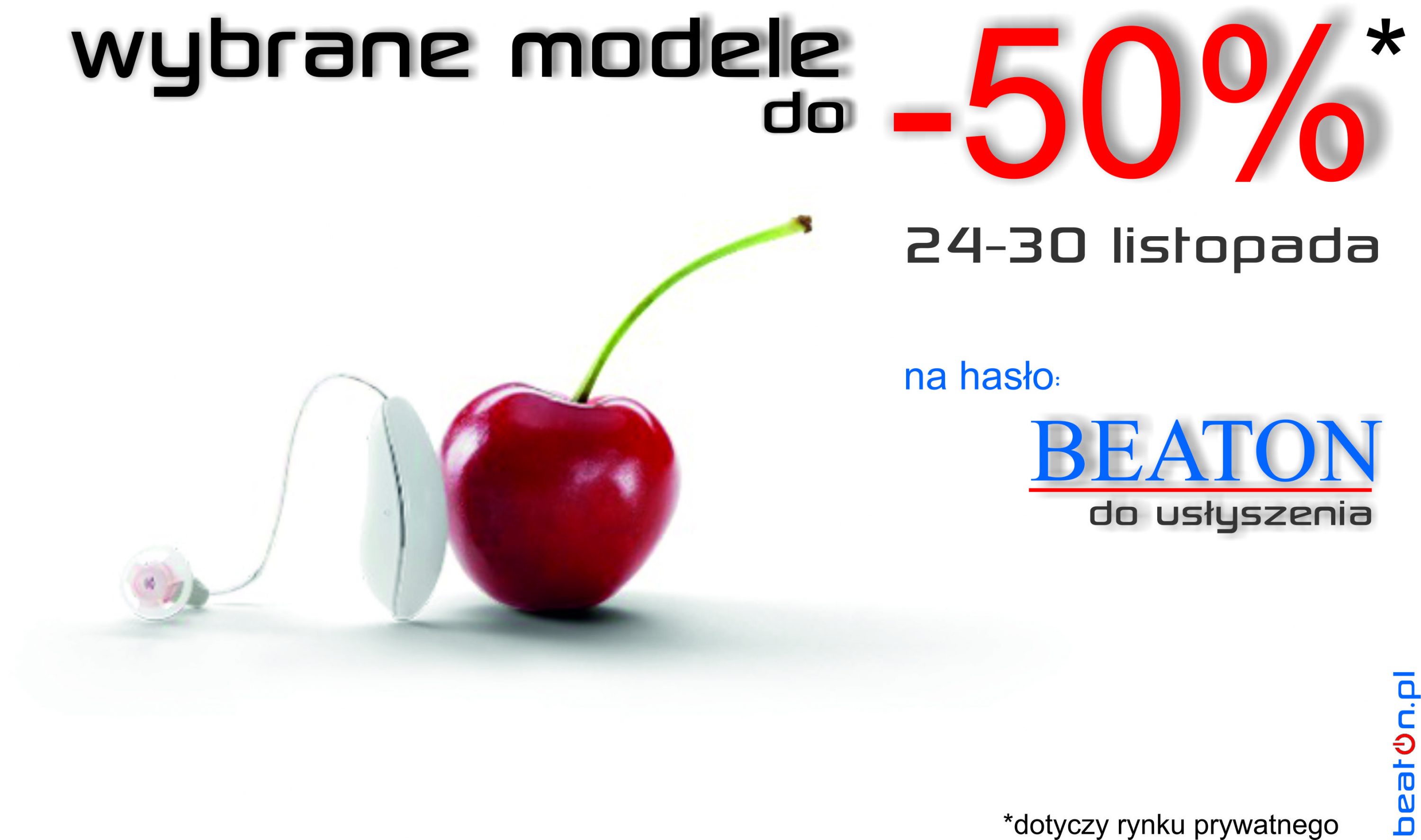 Tani aparat słuchowy w promocji